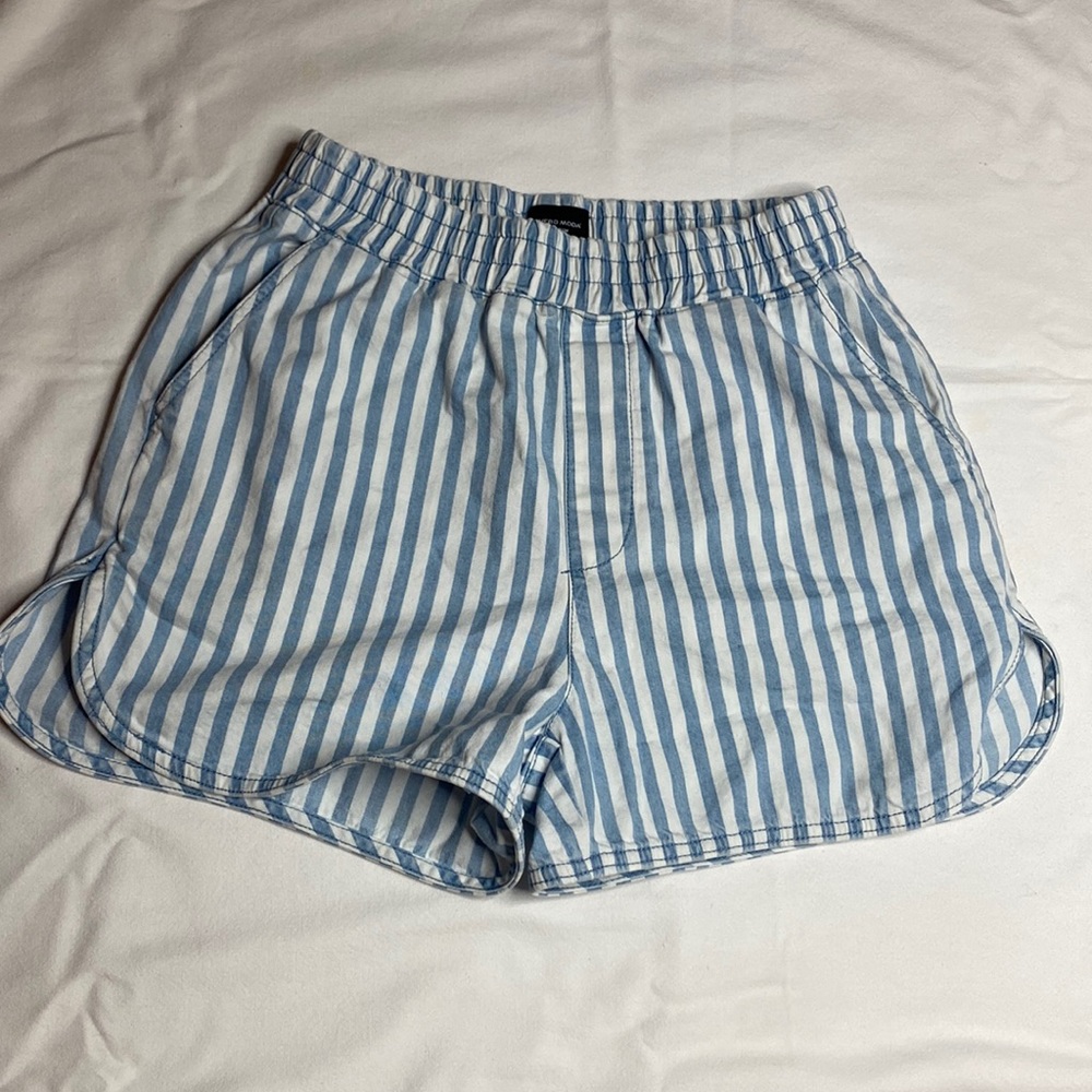 Preppy East Coast Summer Pin Stripe Shorts